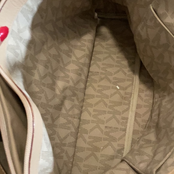 Michael kors large tote bag and matching wallet white - Picture 4 of 5